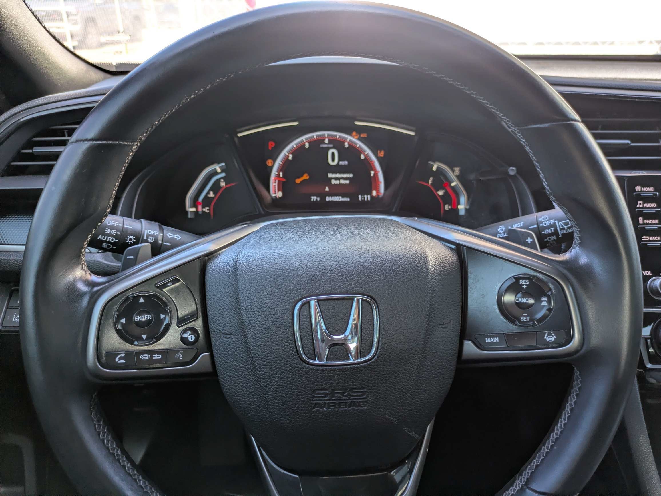 2020 Honda Civic Hatchback Sport