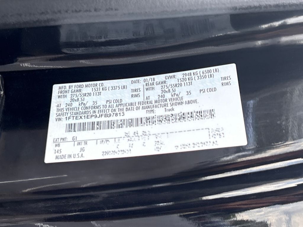 2018 Ford F-150 XL