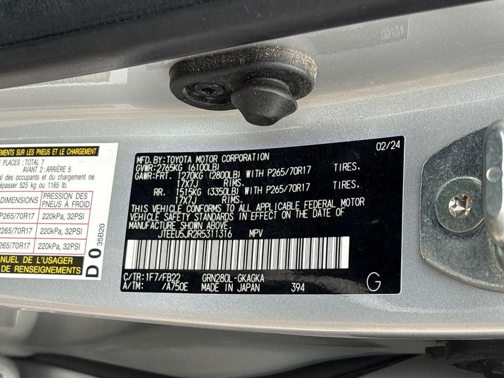 2024 Toyota 4Runner SR5