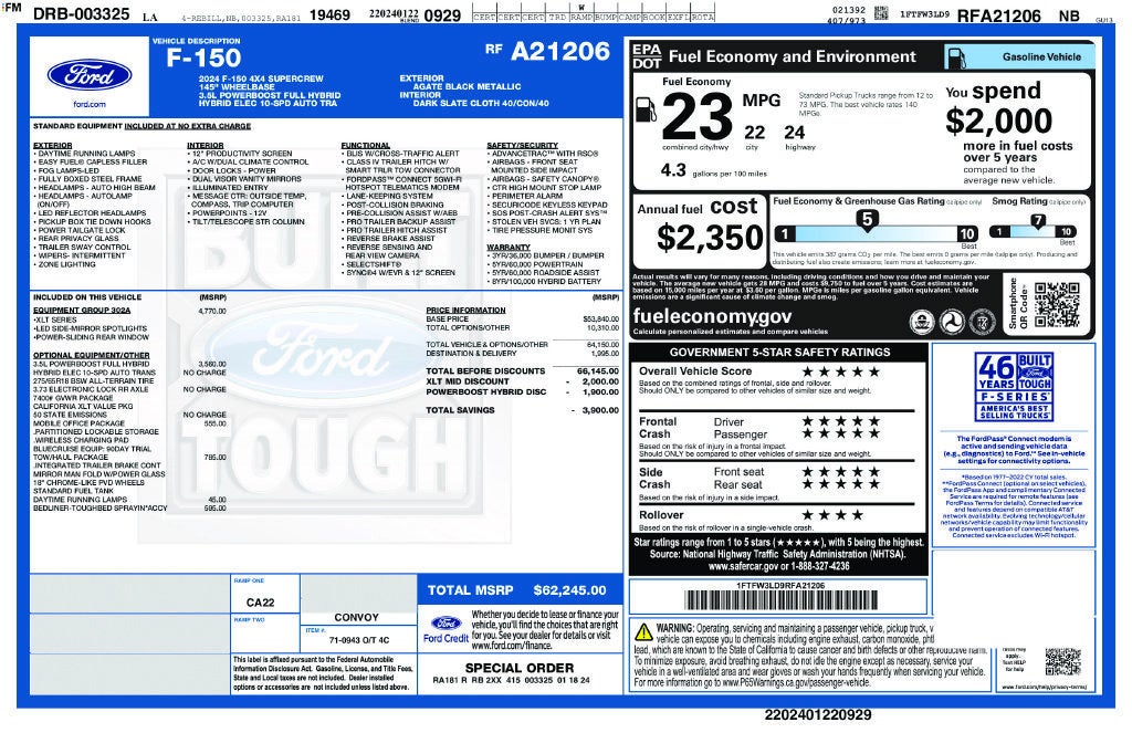 2024 Ford F150 XLT