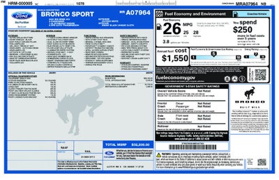 2021 Ford Bronco Sport Base