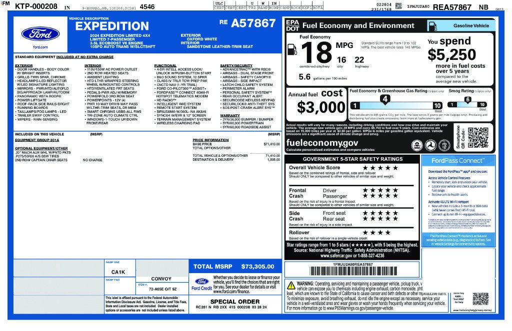 2024 Ford Expedition Limited