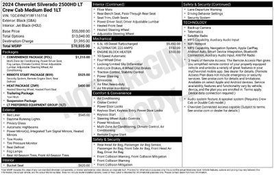 2024 Chevrolet Silverado 2500 HD LT